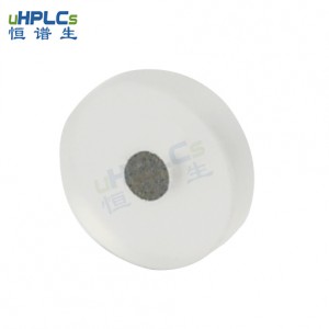 恒譜生超高壓PCTFE液相色譜耗材不銹鋼在線過(guò)濾器篩板，OD6.4*ID1.6*H1.6
