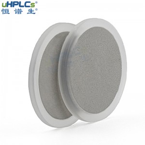 恒譜生HPLC在線過濾器PCTFE不銹鋼篩板液相色譜濾膜，OD22.4*ID19.0*H1.6
