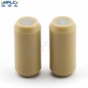 恒譜生液相色譜耗材分析保護(hù)柱PEEK柱芯，3.0*12mm